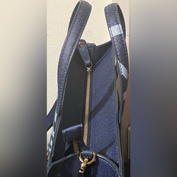 Karl Lagerfeld Denim Blue Purse BNWT! - Picture 9 of 16